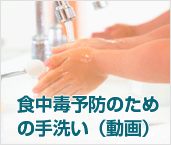 食中毒予防のための手洗い（動画）