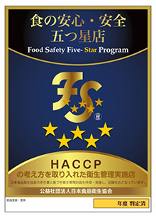HACCP型プレート