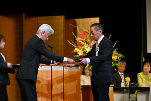 日食協会長表彰