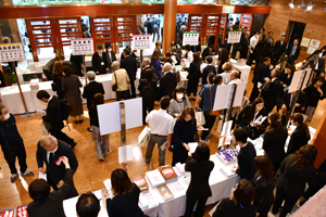 明治座1階受賞者受付